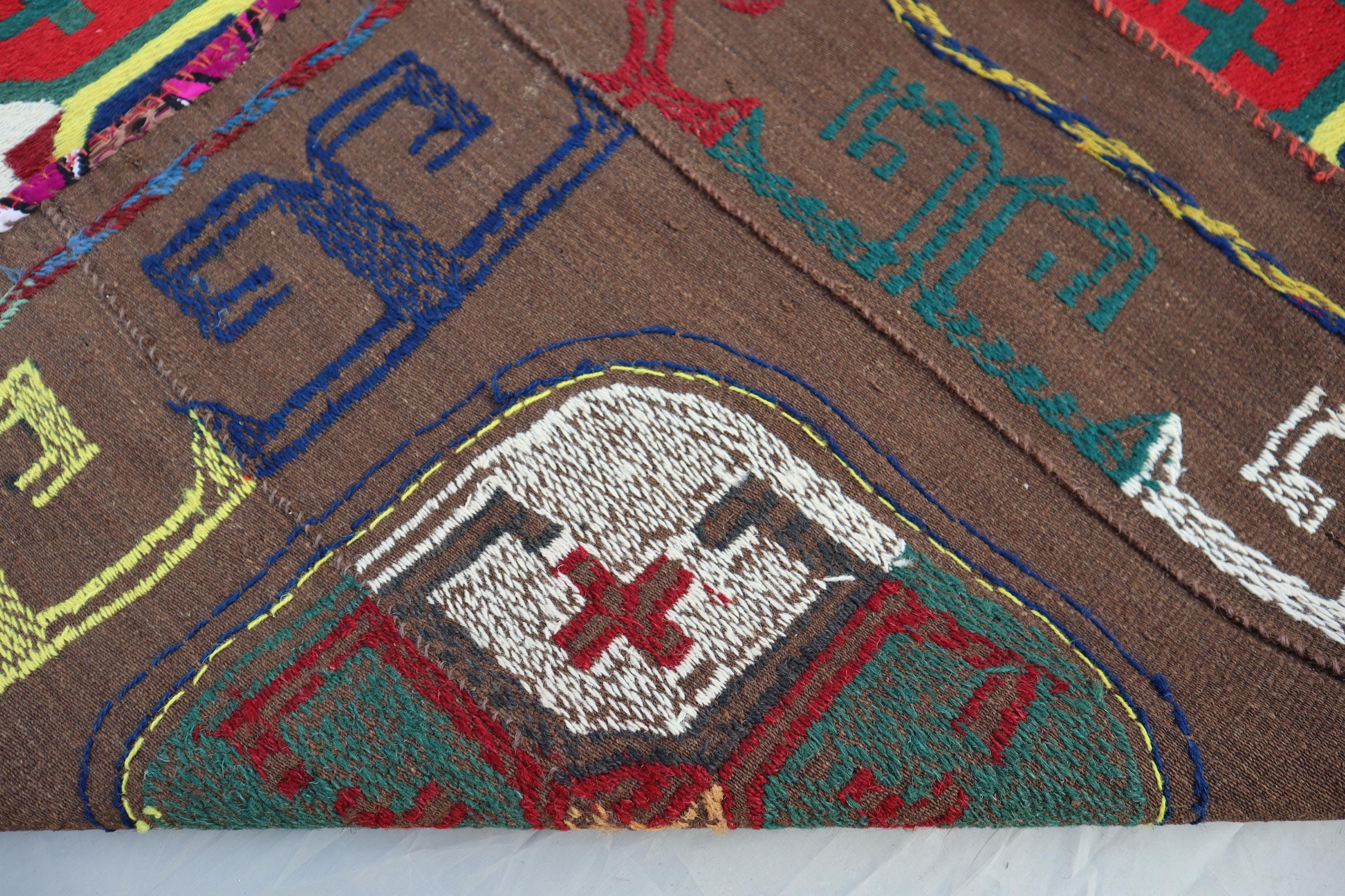 キリム 手織りスザニ スーパー ヴィンテージ 118cmx190cm ラグ キリム 手織りスザニ スーパー ヴィンテージ 118cmx190cm ラグ キリム