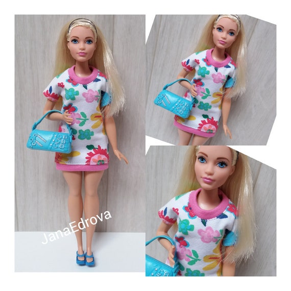 In hoeveelheid meester volwassene Bloemen kleding voor Barbie poppen Curvy met rondingen - Etsy Nederland