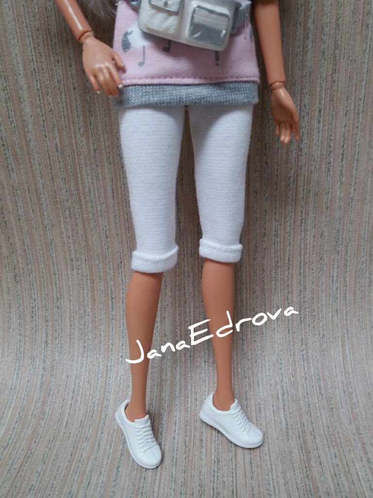 Short Leggings for Barbie Poppy Dolls 