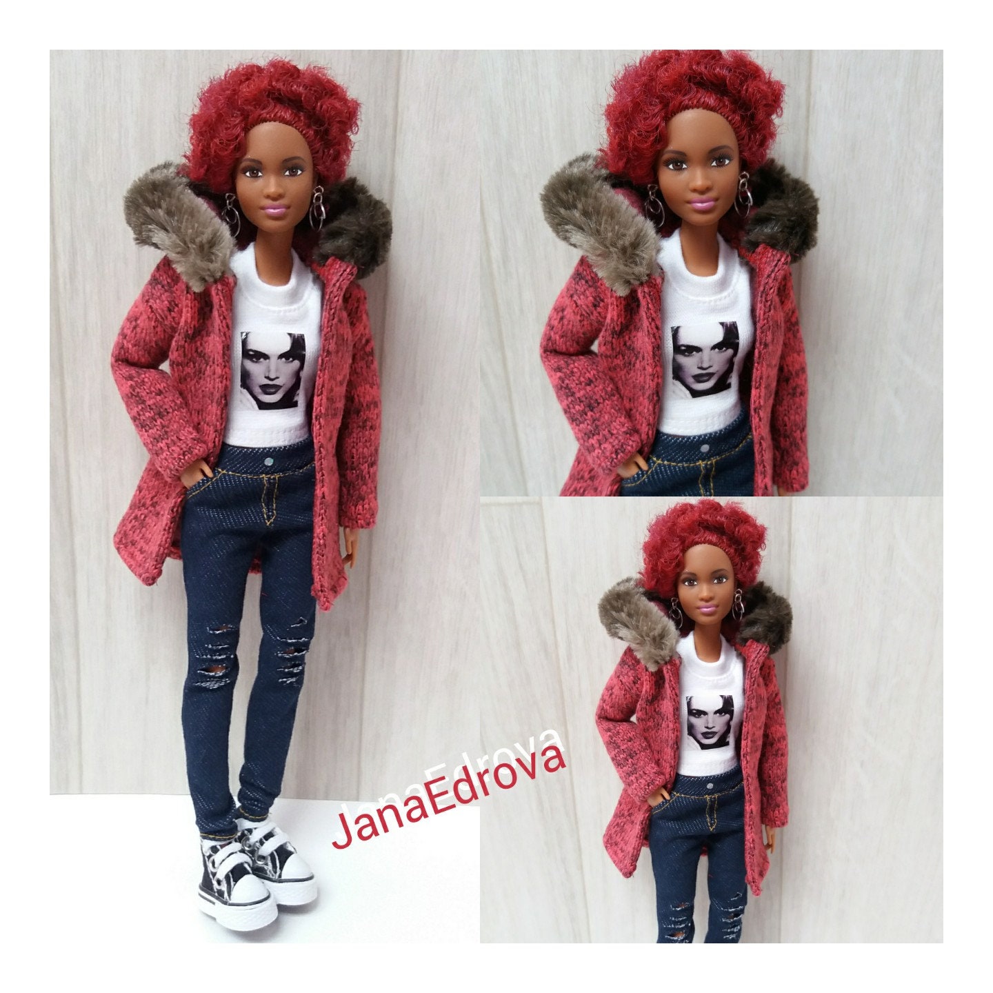 Sweater Coat for Barbie Poppy Dolls - Etsy