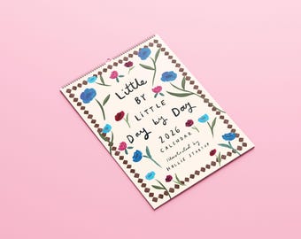 Calendario da parete illustrato A4 2026