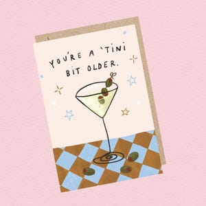 Vous êtes un peu plus âgé que la carte Martini A6