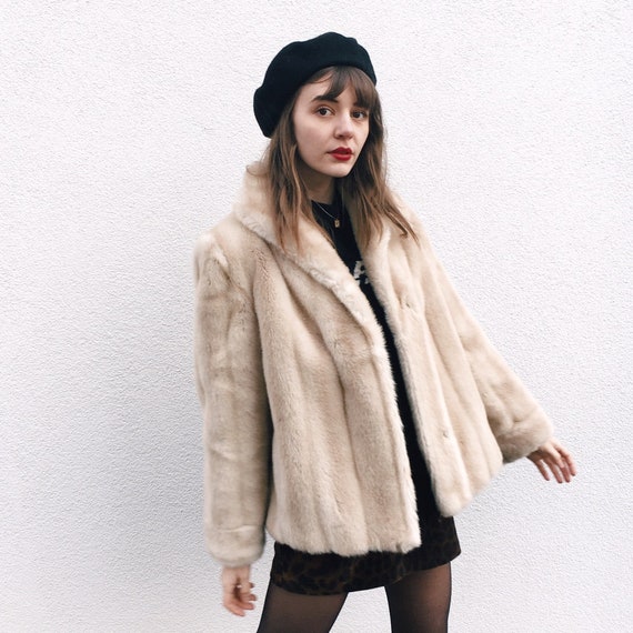 Gorgeous Faux Fur Vintage 60s Coat