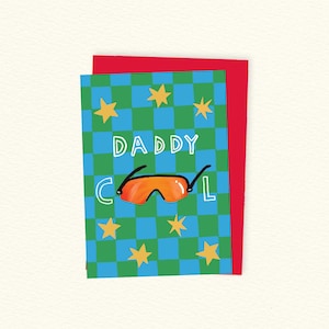 Daddy cool A6 Card