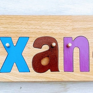 name jigsaw puzzles personalized jigsaw name educational toy personalised jigsaw toy name puzzle handmade jigsaw wooden jigsaw image 8