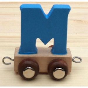 name train personalized wooden train name toddler gift christening gift boys or girls present wooden hand made train letters personalised image 4