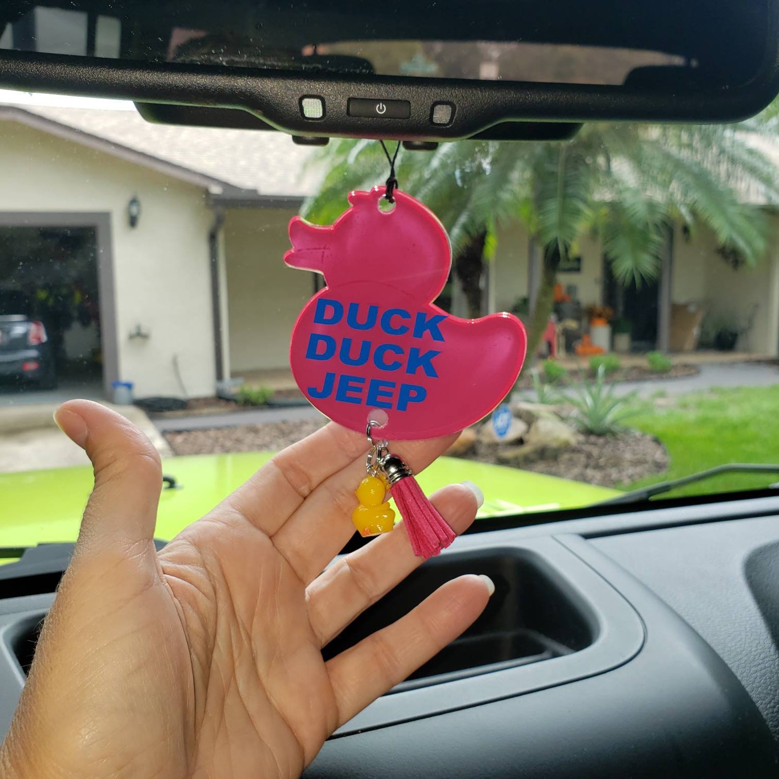 CUSTOM DANGLE DUCK Rearview Mirror Dangle... create your own Etsy