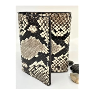 Genuine Python Wallet Tri-Fold, Usually, item(s) in stock. IF not in stock, please anticipate a 2-3 week processing time.