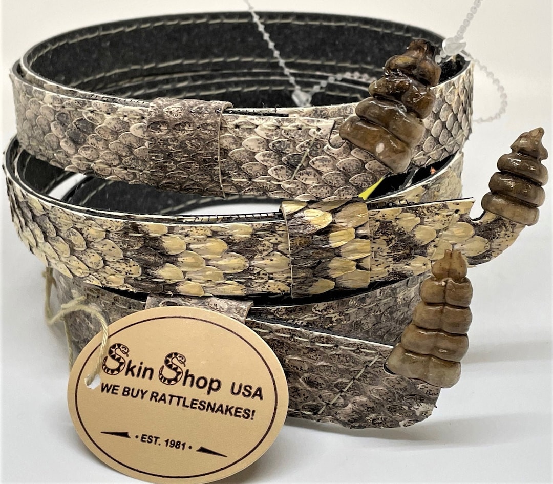 Genuine Rattlesnake 1 Hat Band With Rattle, Usually, Items in Stock. IF
