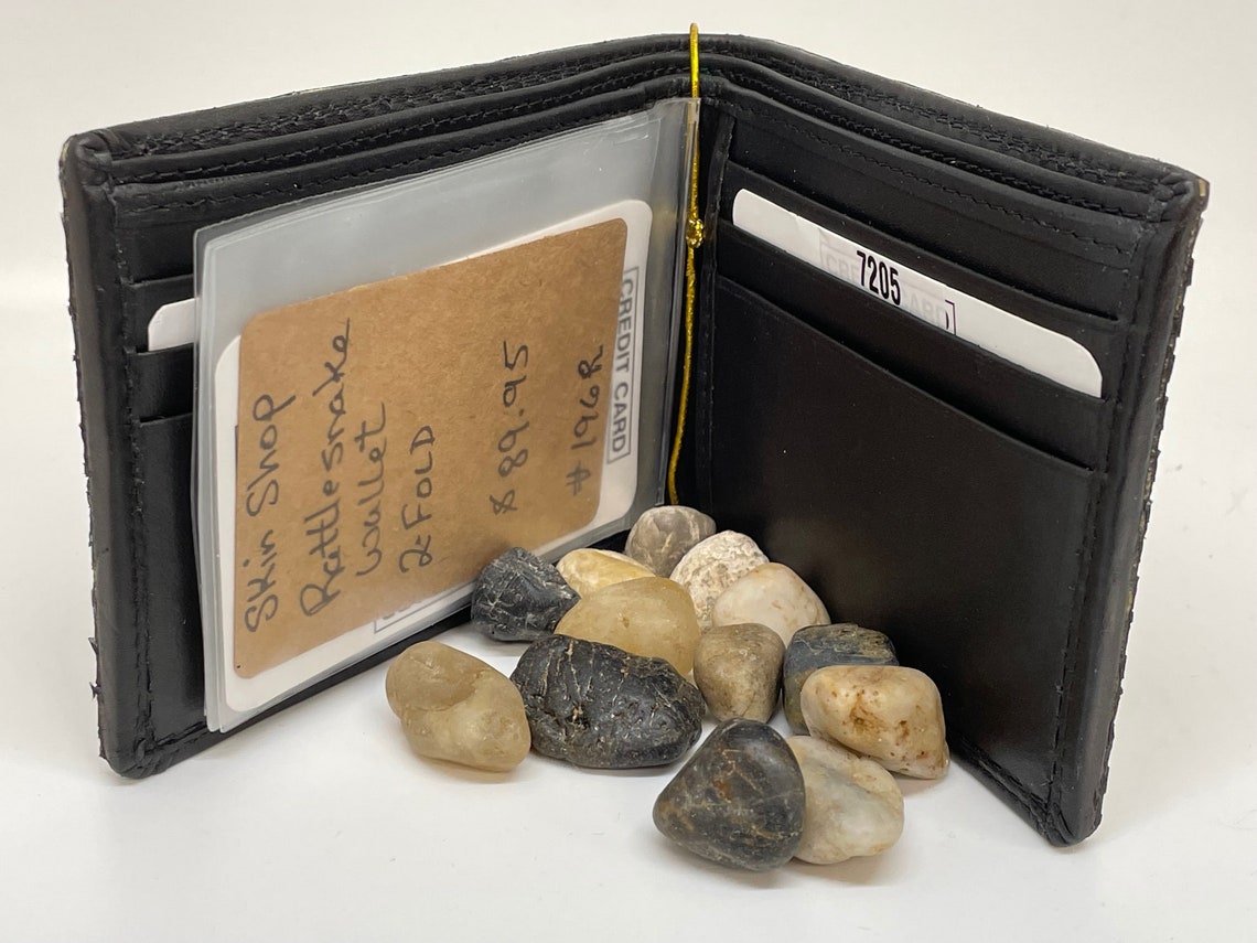 Genuine Rattlesnake Wallet Bifold Wallet. Usually Items in Etsy