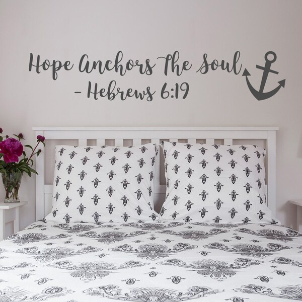 Hope Anchors Decal Etsy