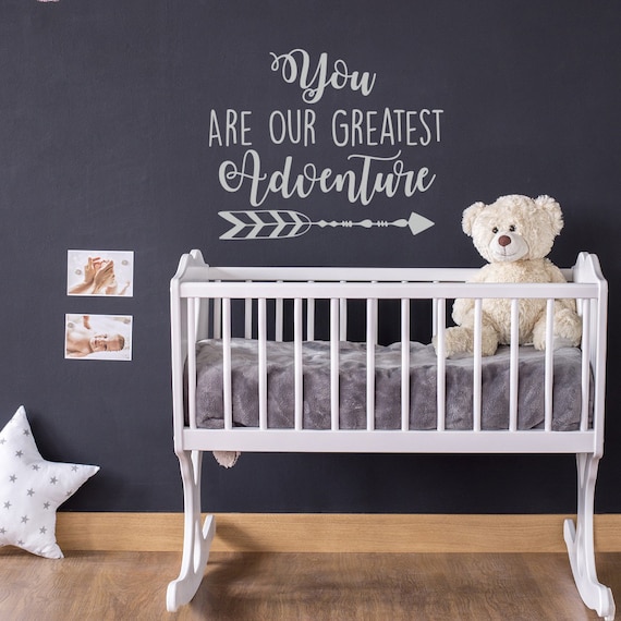 travel arrows You are our greatest adventure Wall art vinyl decal sticker