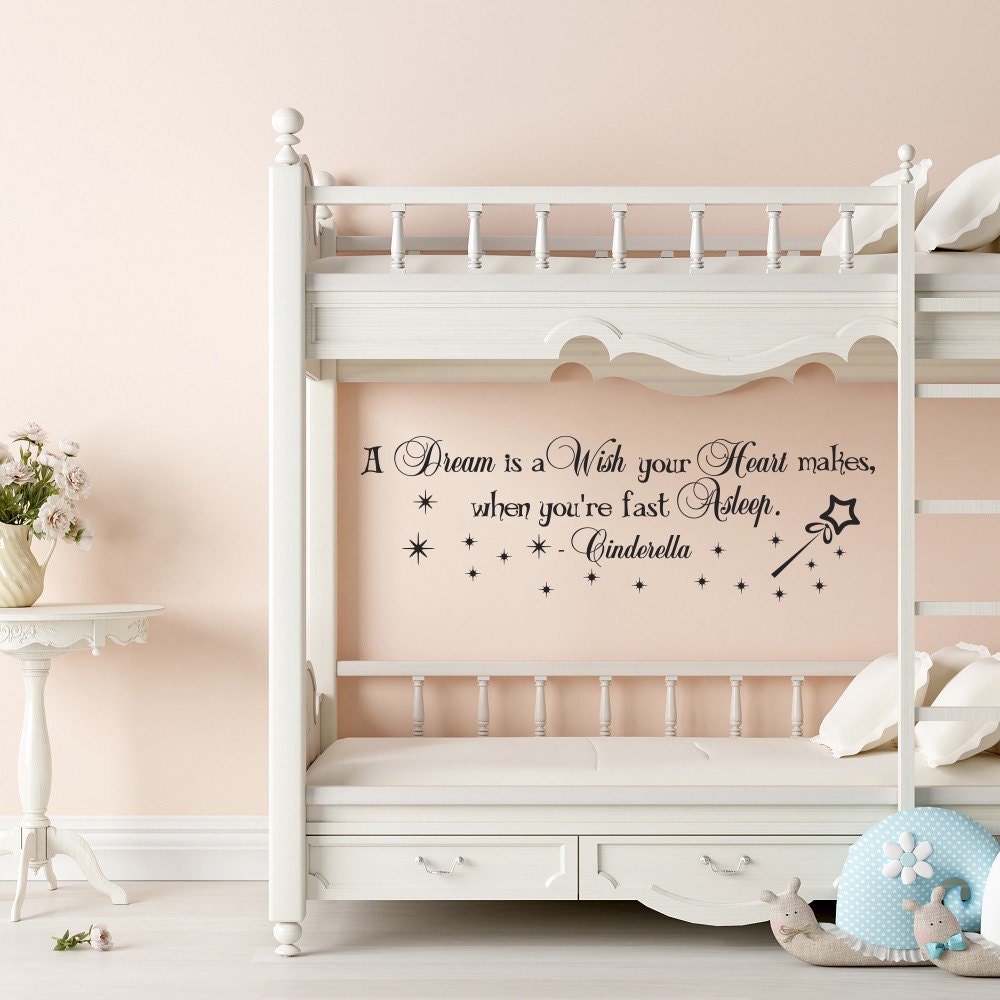 Fairy Wall Decal - Little Princess Wall Decal Girls Room, Removable ...