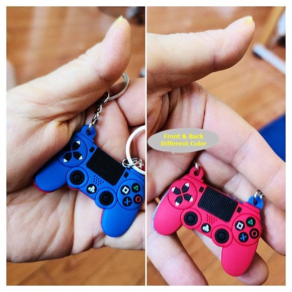 Gamingcotroller Key Ring Game Controller Name Keychains/ PVC Handle Key Ring/game Controller ...