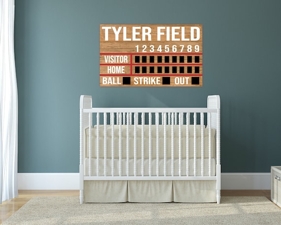 sports nursery decor