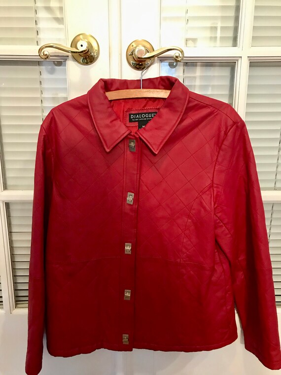 Red Leather Jacket