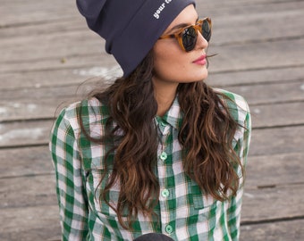 Personalisierte Beanie, personalisierte Beanie, bestickte Beanie, benutzerdefinierte Beanies, maßgeschneiderte Beanie, Herrenbeanie, Erwachsene, Jugend, Frauen