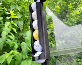 Golf Ball Holder Dispenser for Golf Cart Front Strut