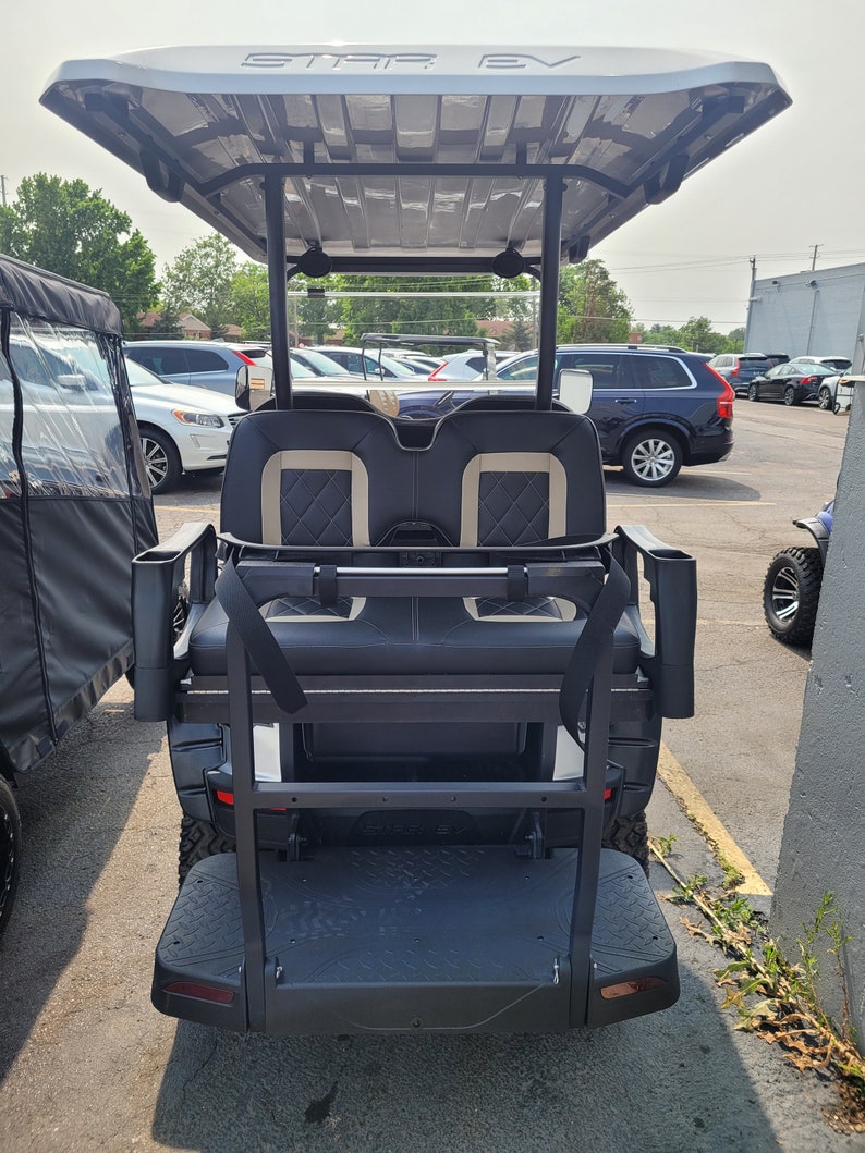 Star Ev Golf Cart Golf Bag Holder Attachment Easily Etsy