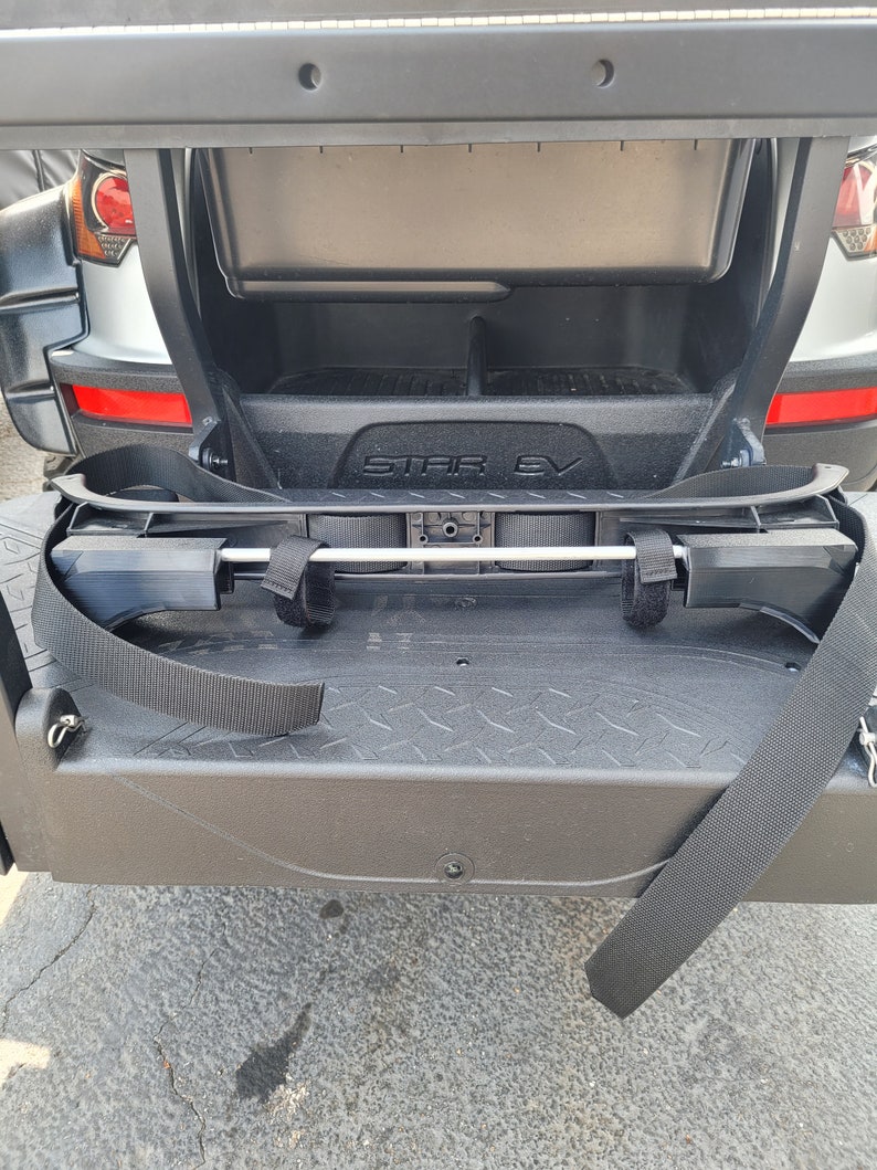 Star Ev Golf Cart Golf Bag Holder Attachment Easily Etsy