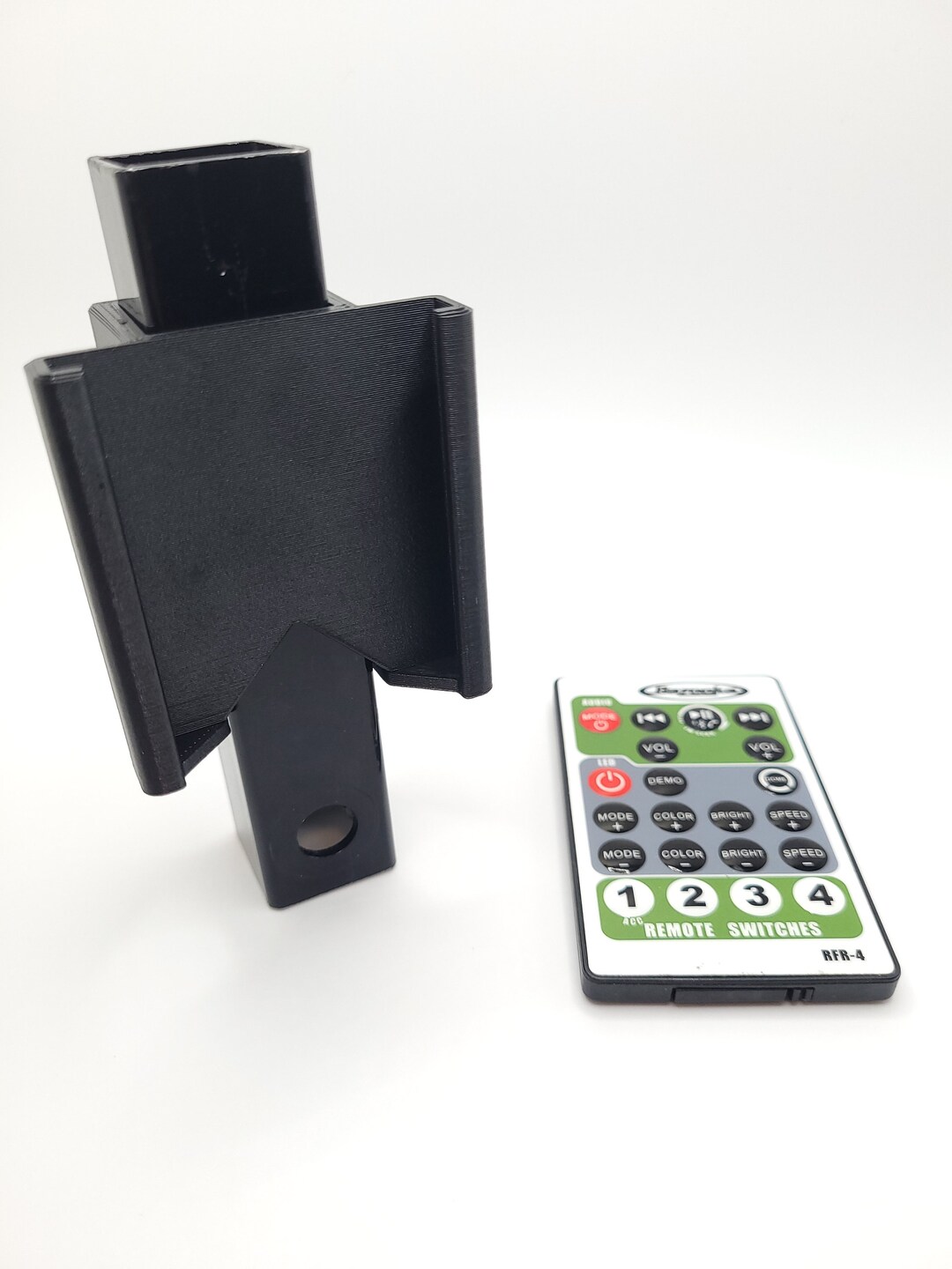 Golf Cart Sound Bar Remote Holder for Ecoxgear Bazooka Audio Square Led