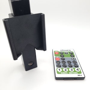 Golf Cart Sound Bar Remote Holder for Ecoxgear Bazooka Audio Square Led Style Remote