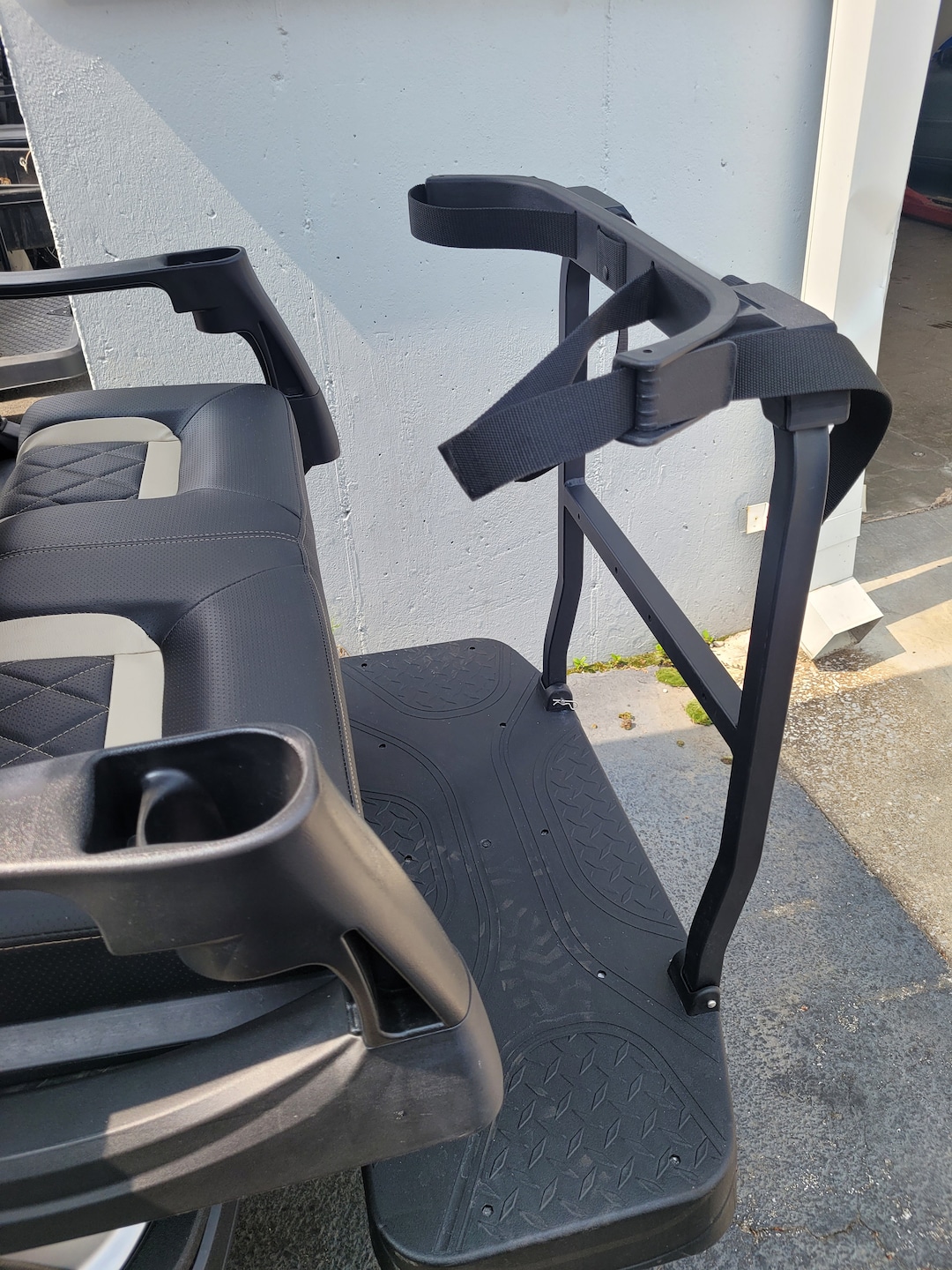 Star Ev Golf Cart Golf Bag Holder Attachment, Easily Removable, No