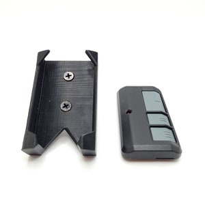 Garage Door Remote Holder Wall Screw Mount fits Chamberlain LiftMaster Craftsman 893LM Remote