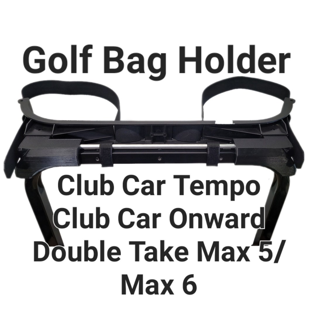 Club Car Tempo Onward Golf Cart Golf Bag Holder Attachment Etsy