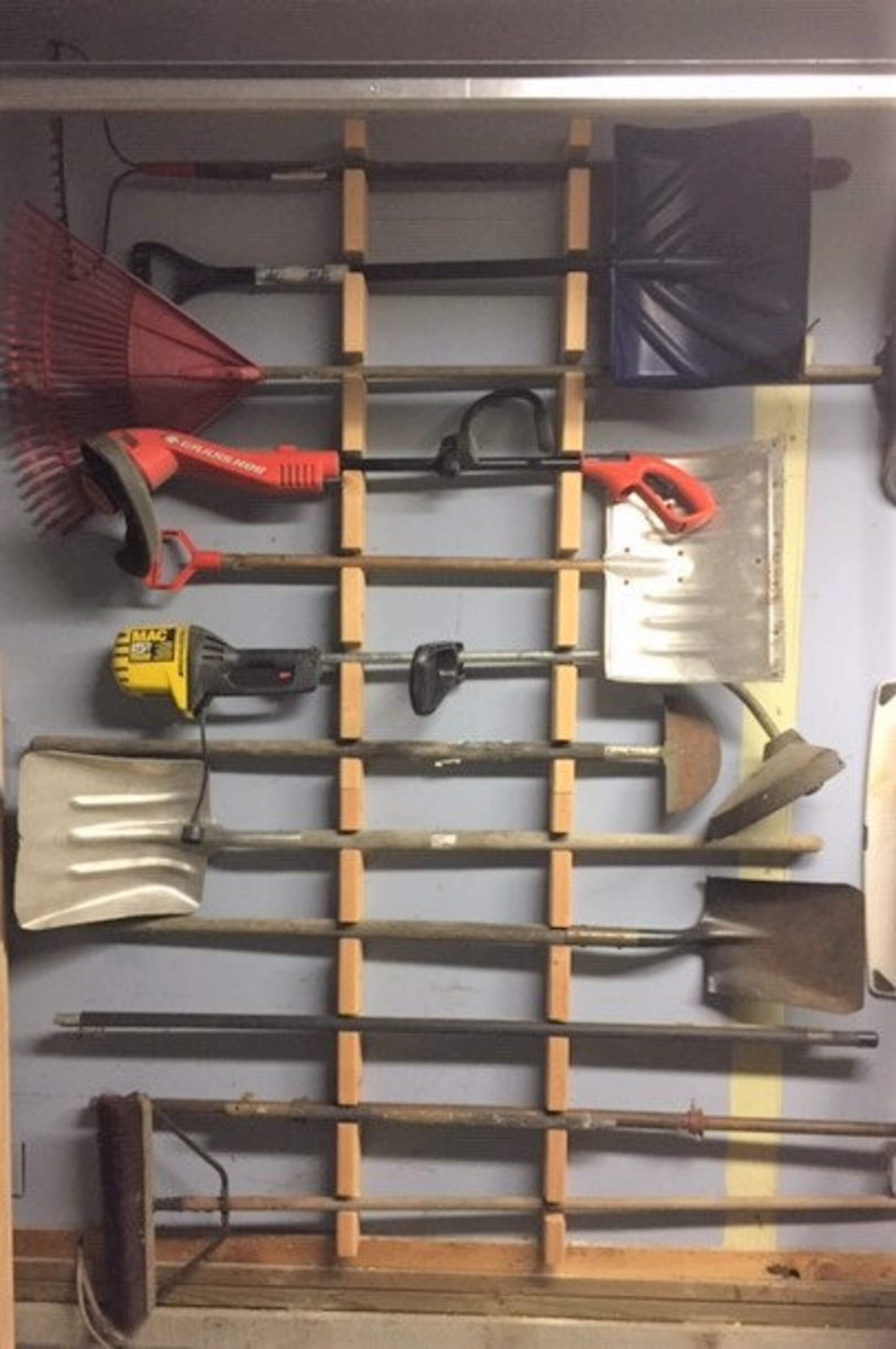 Yard Tool Organizer Etsy