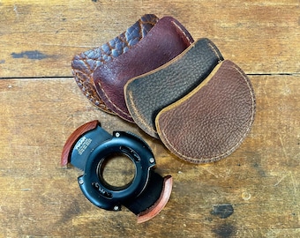 Bison or Kodiak Leather Slipcase / Case for Xikar XO Series Cigar Cutter