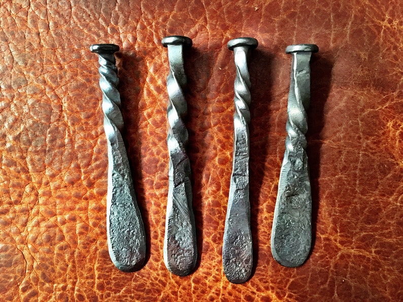 Blacksmith Hand Forged Rustic Pipe Tampers and Railroad Date Tampers