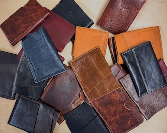 SALE Five Dollar Leather Wallets