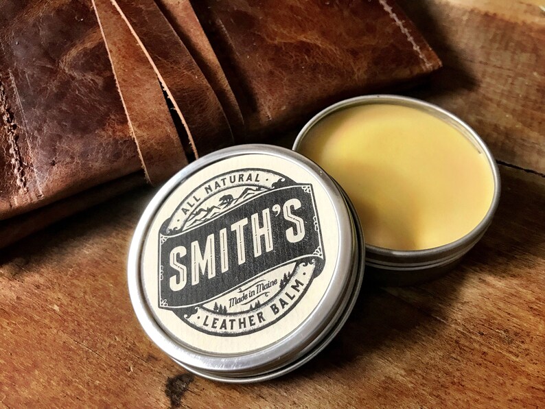 Leather Balm Handmade and All Natural Etsy