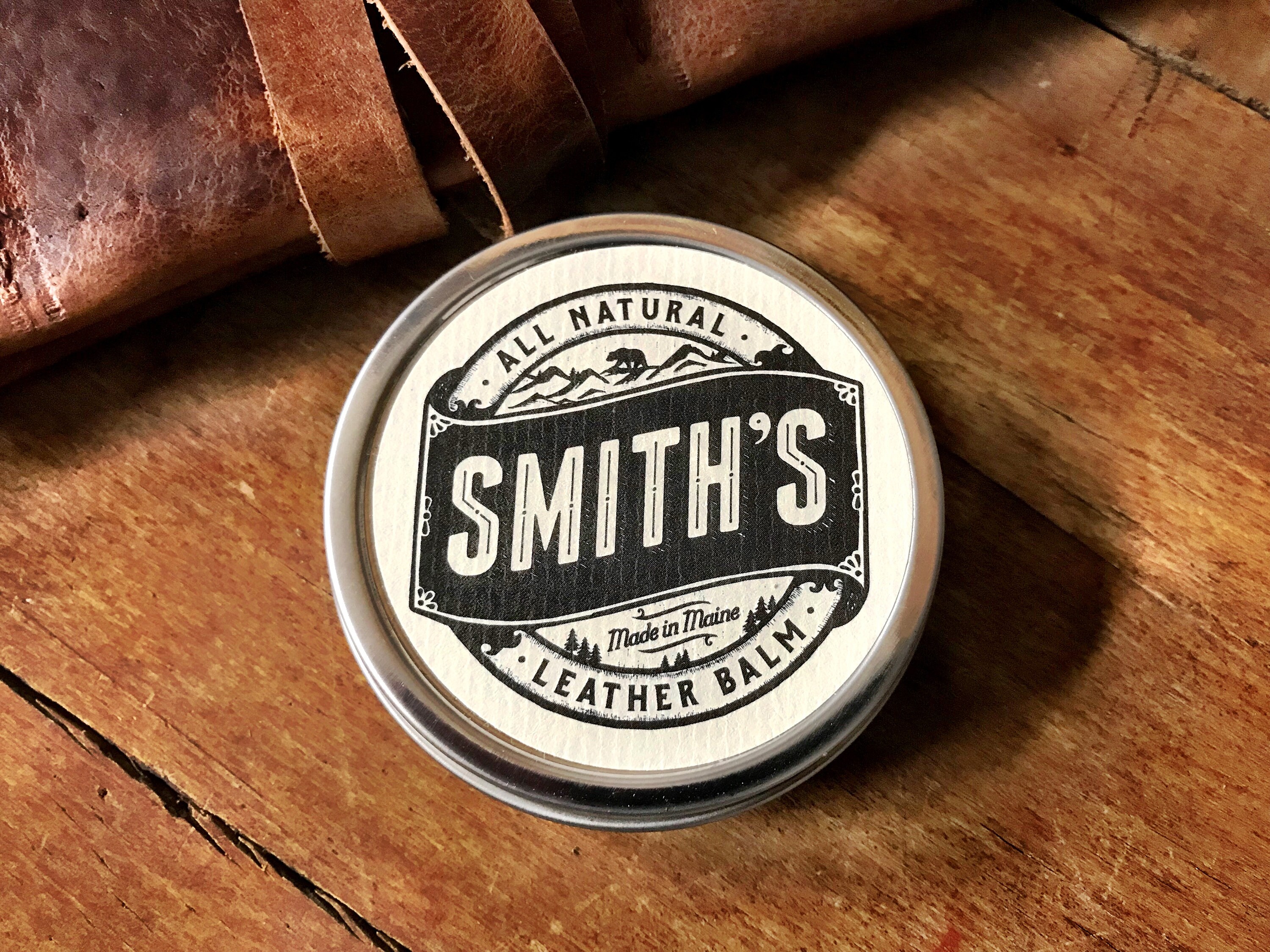 Leather Balm Handmade and All Natural