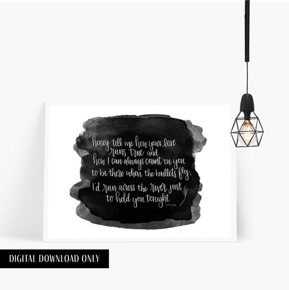 Digital Only Digital Print Tyler Childers Feathered Etsy