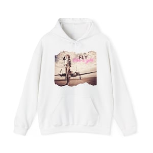 Fly Like A Girl Vintage Sweatshirt, Gift for Female Pilot, Female Pilot, Aviation Gift, Fun Aviation Gift, Vintage Aviation