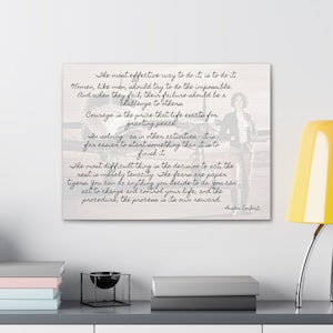 Amelia Earhart Quotes Airplane Canvas, Gift for Female Pilot, Female Pilot Gift, Aviation Gift, Pilot Gift, Female Pilot, Amelia Earhart