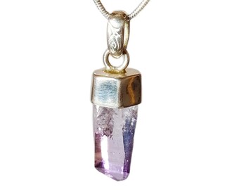 Clip charm de plata 925 doradas amatista