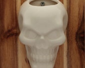 Skull Head Planter - Wall Hanging Planter - Skull Planter - Indoor Planter - Indoor Skull Pot - Gothic Gift