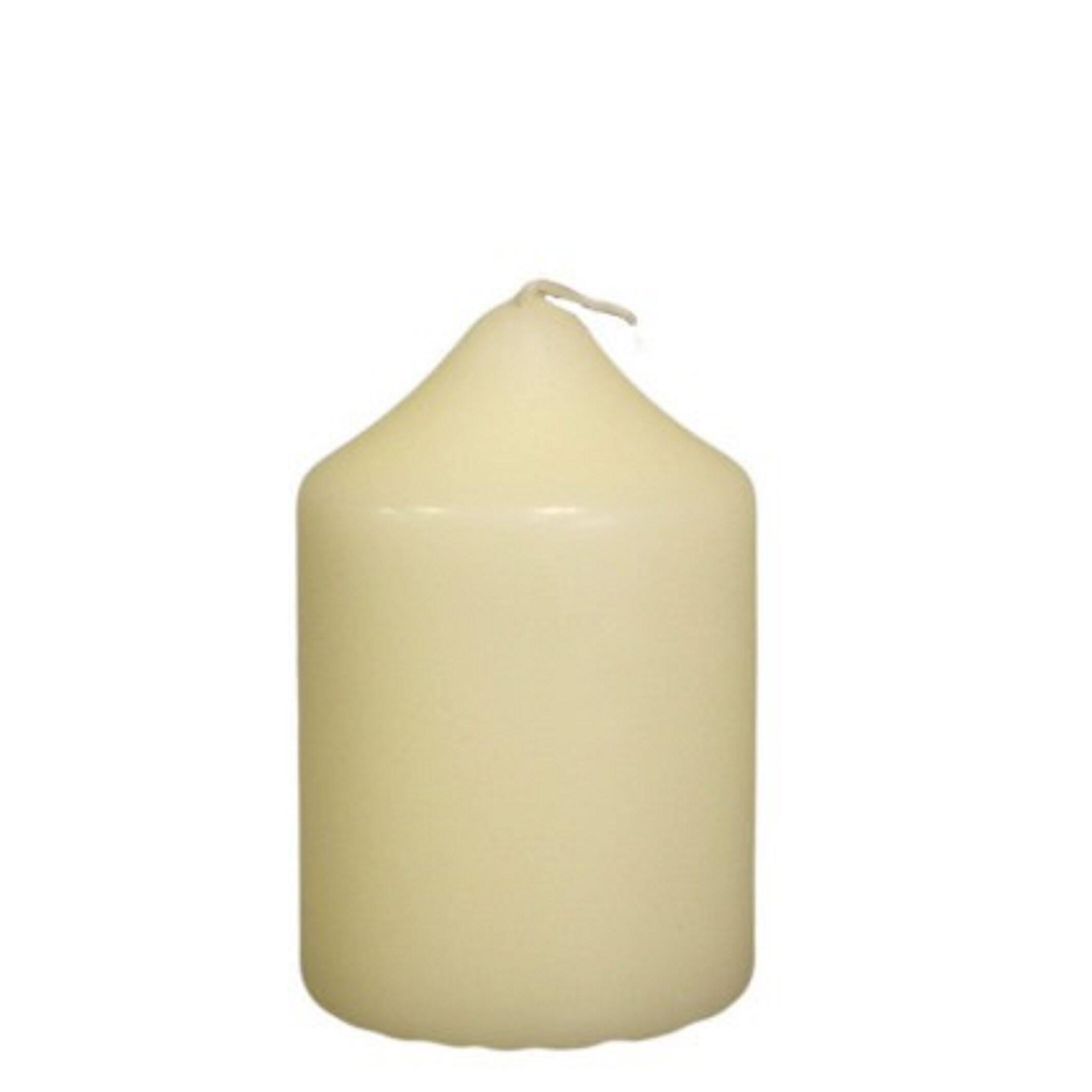 Church Candles Ivory Church Candle Pillar Candle Ivory Etsy