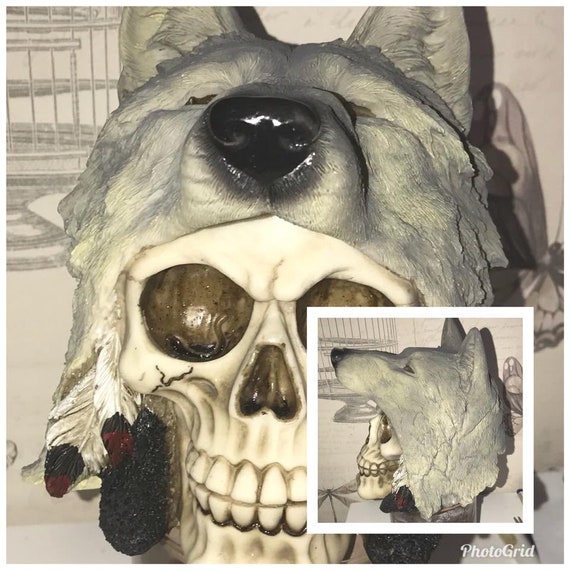 Latex Handwerk Form Form Wolf Schadel Ornament Kunst Etsy