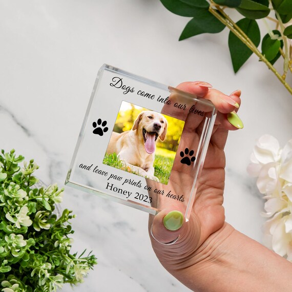 Dog Memorial Personalised Gift, Dog Lover Gift, Pet Memorial, Pet Loss  Gift, Pet Bereavement, Sympathy Gift, Pet Remememerance Gift