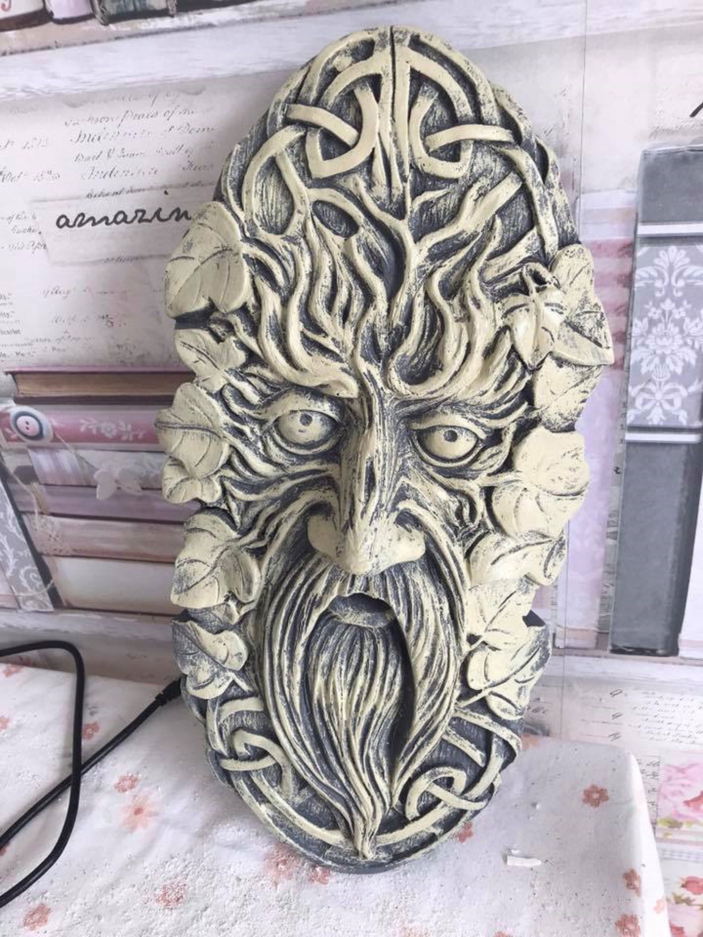 Latex Craft Mould Mold Tree Man Wall Plaque Reusable Art & - Etsy UK