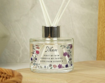 Personalised Reed Diffuser: Custom Message Home Fragrance Gift