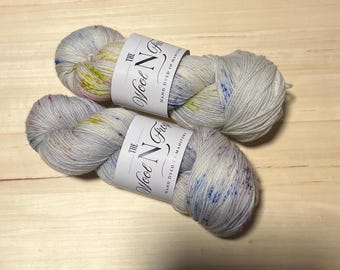 Fingering Weight Hand Dyed Yarn, Fingering Weight, Superwash 80/20 Merino Nylon, 115grams /384 meters