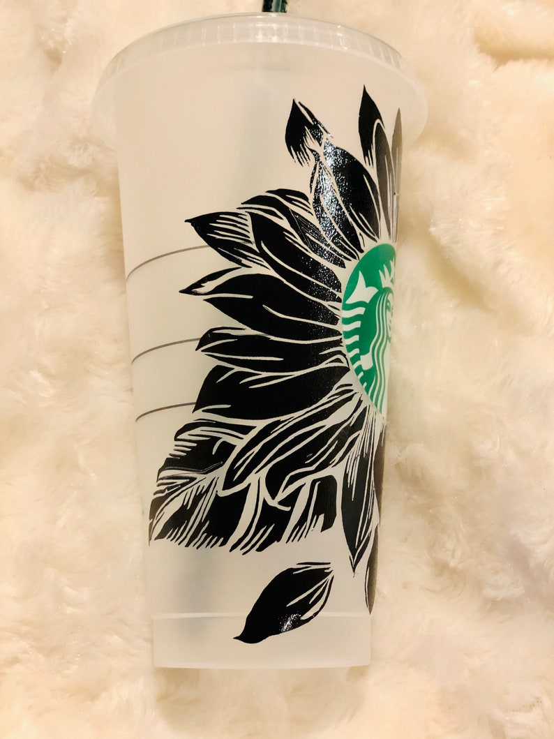 Download Starbucks Wrap Jack Skellington Sunflower SVG Digital | Etsy