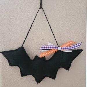 Halloween Hanging Bat, Halloween Bat Decor, Halloween Bat