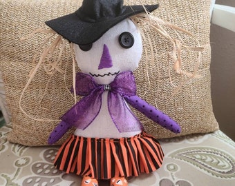 Halloween Witches Doll, Halloween Decor, Collectible Doll, Halloween,  Doll