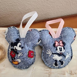 Mickey and Minnie Ornament, Disney&#39;s Mickey and Minnie Print Ornaments, Ornaments